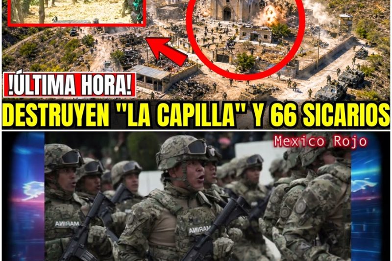   ¡TAMAULIPAS PARALIZADO! EJÉRCITO DESTRUYE “LA CAPILLA” ARSENAL SAGRADO Y 66 ELEMENTOS ABATIDOS  