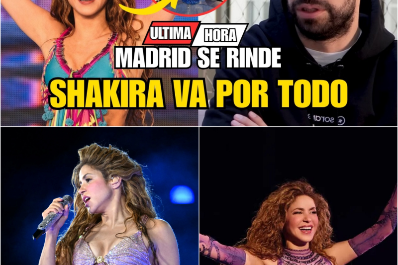 SHAKIRA DESATA UN FENÓMENO EN MADRID Y LO QUE ESTÁ CONSTRUYENDO YA ES HISTÓRICO