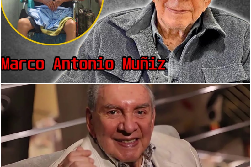 Marco Antonio Muñiz tiene 92 años, no te imaginas cómo vive su vejez