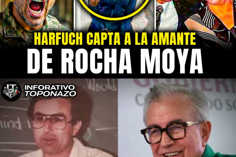 HARFUCH DETIENE y CATEA a la AMANTE de ROCHA MOYA con ARCHIVOS del PACTO NARCO