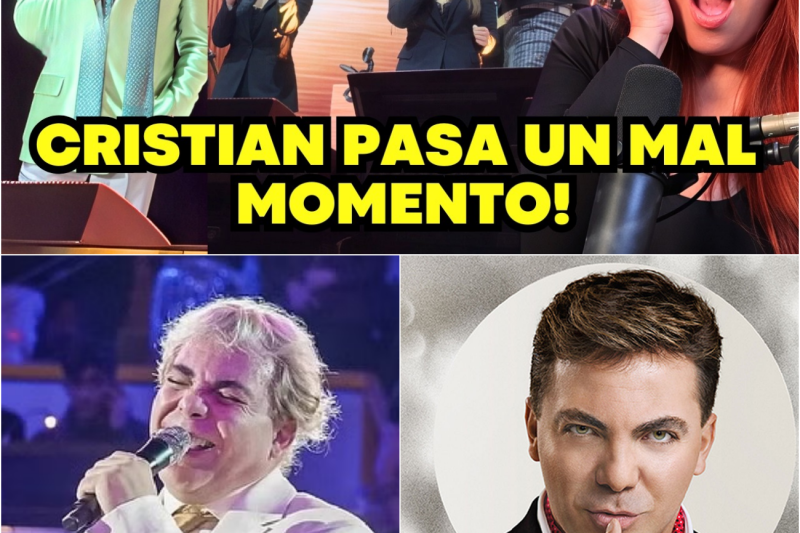 Tensión en la Feria de Puebla: Cristian Castro sube a un fanático al escenario para cantar y la presentación termina en un incómodo desastre musical