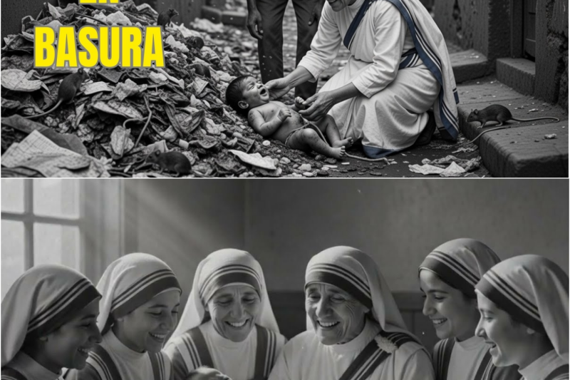 Madre Teresa vio bebé ABANDONADO en basura muriendo—lo que hizo CONMOVIÓ al mundo