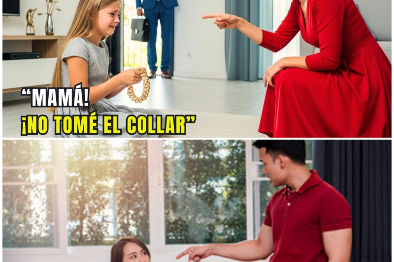 La Niña Acusada por su Madrastra… Y el Padre Millonario Le Devolvió la Dignidad