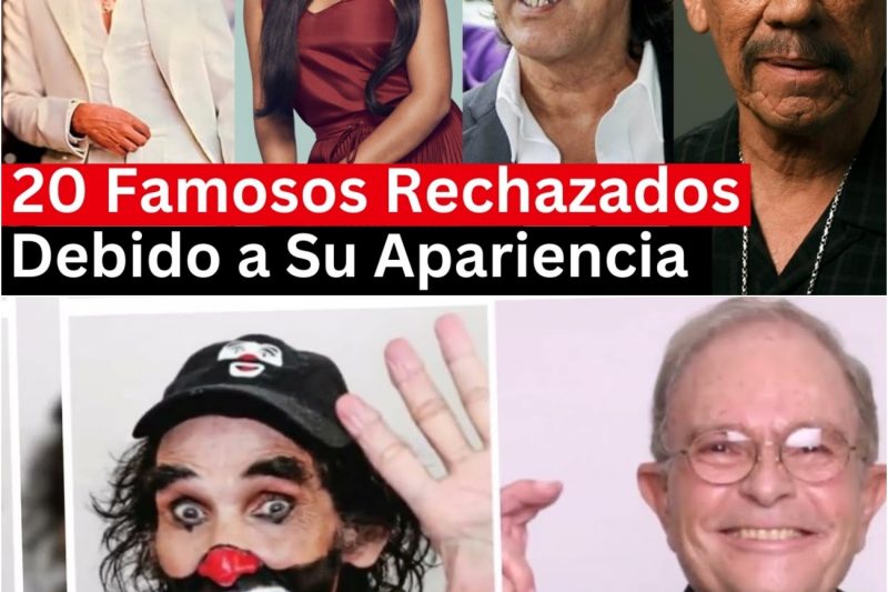 20 Famosos que Fueron Rechazados por su Apariencia