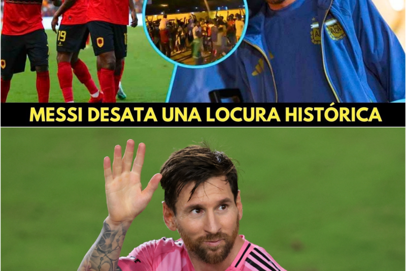 ¡ÁFRICA SE RINDIÓ A MESSI! EL RECIBIMIENTO QUE PUSO A TODO UN PAÍS DE RODILLAS