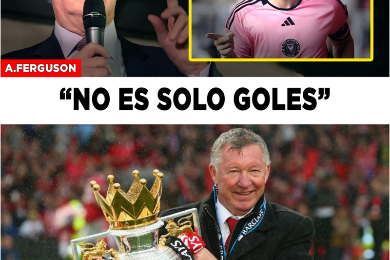 Sir Alex Ferguson lo CONFIESA: Por Qué Messi es DISTINTO a Cristiano y a Todos