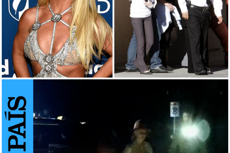 El Tenso Encuentro de Britney Spears con la Policía de California Una Noche de Luces Intermitentes y Derechos Reclamados