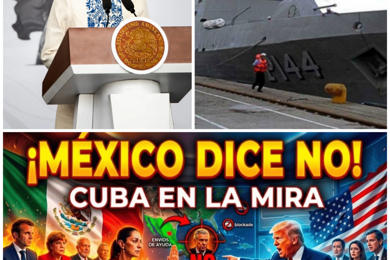 Claudia Sheinbaum Desafía la Presión de Trump: México Lidera la Defensa de la Soberanía y Envía Ayuda Histórica a Cuba