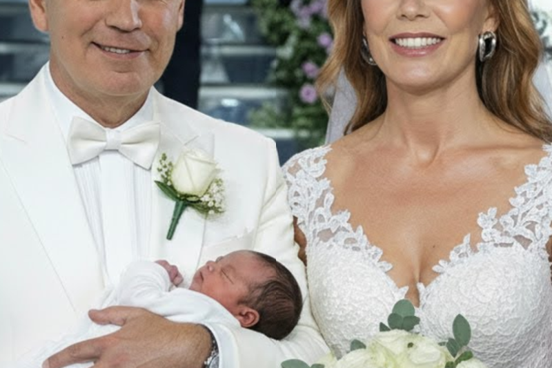 Boda a los 70: Bertín Osborne por fin presenta a su nueva pareja y a su bebé recién nacido.  o