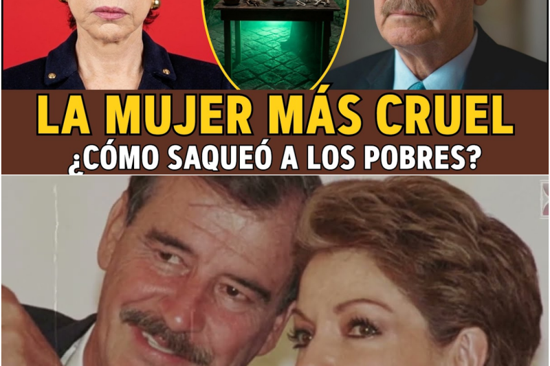 Marta Sahagún: ASQUEROSO Hechizo para Manipular al Presidente… Saqueó el Fondo de los POBRES.
