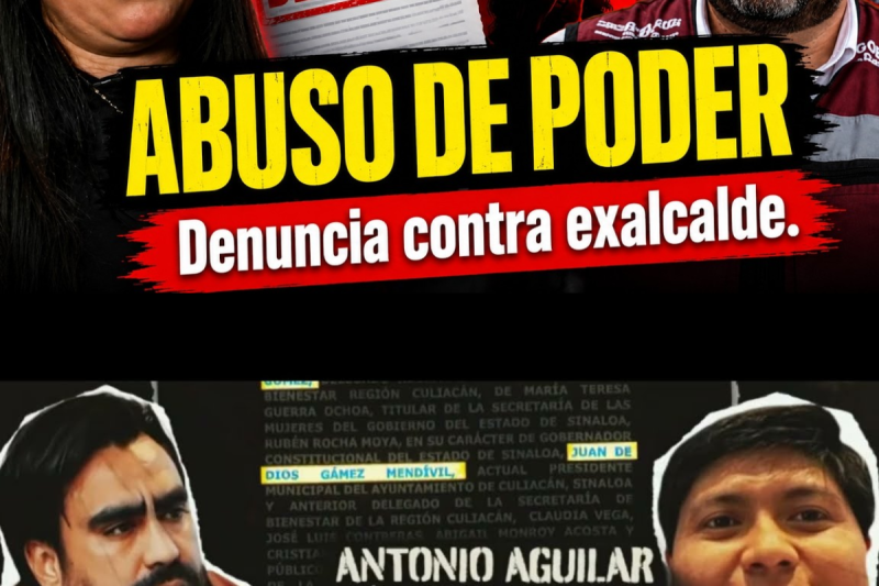 ¡Escándalo en Culiacán! Noemí rompe el silencio contra el exalcalde… ¿Qué ocurrió realmente?
