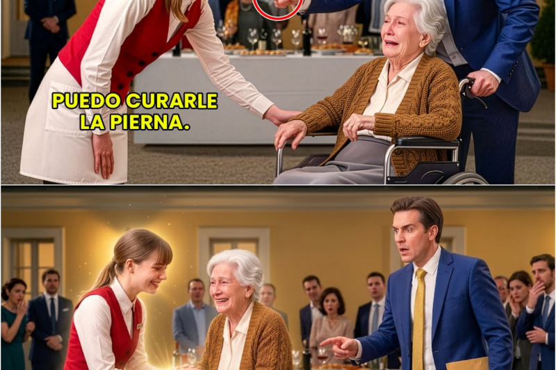Millonario Se Burla De La Mesera Si Mi Madre Se Levanta Te Pago Un Millón. 3 s Después Ella Ya…