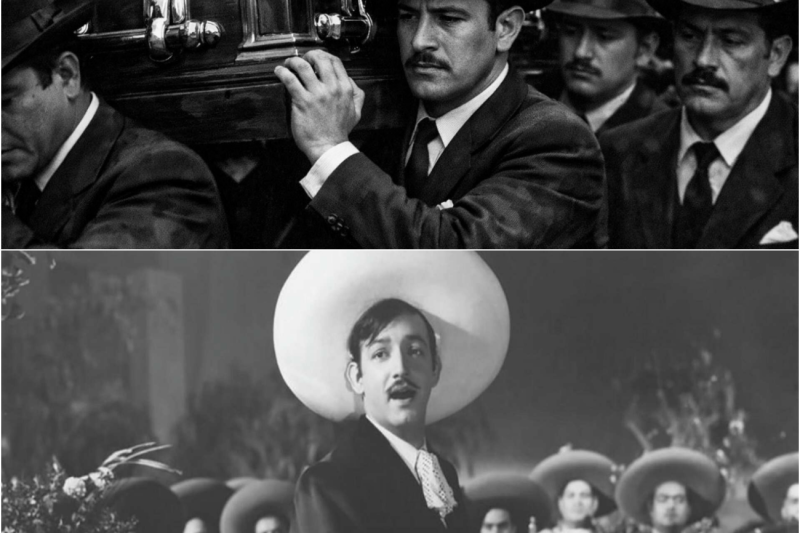 Pedro Infante Lloró en el Funeral de Jorge Negrete — Tres Días Después Su Secreto Salió a la Luz