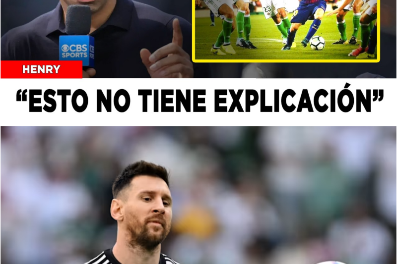 EL GOL IMPOSIBLE DE MESSI: HENRY NO ENTIENDE CÓMO LO HIZO
