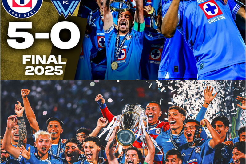 PALIZA EN CU 🚂 Cruz Azul 5-0 Vancouver Whitecaps 🔵⚪ Final Concachampions 2025 🏆