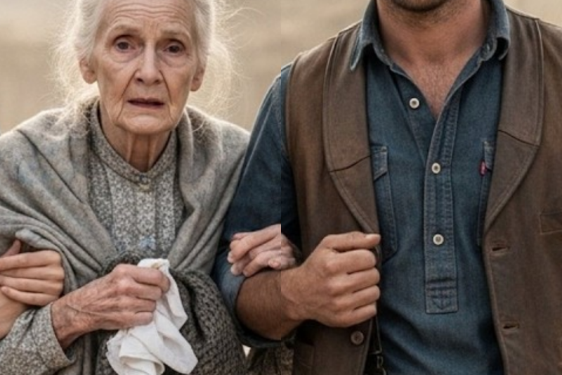 Novia por correspondencia llegó con su abuela; el amable ranchero dijo que la familia siempre es bienvenida aquí
