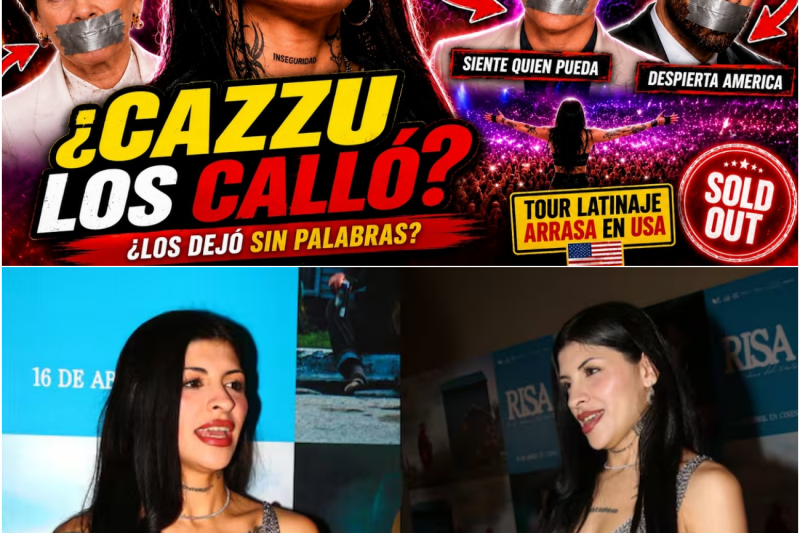 ¿Cazzu calló bocas? El arrollador éxito de su tour “Latinaje” en EE.UU. que la televisión tradicional intenta ocultar
