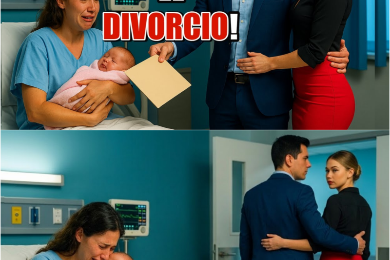 DIO A LUZ y su Esposo le PIDIÓ el DIVORCIO… Pero lo que Ella HIZO Nadie lo Esperaba