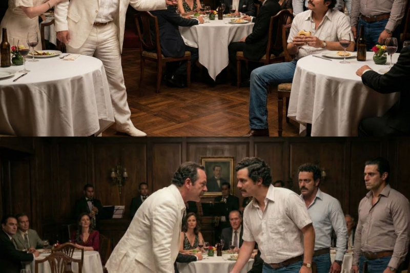 “Este lugar no es para gente como tú” dijo con desprecio a Escobar sin imaginar el error que cometía