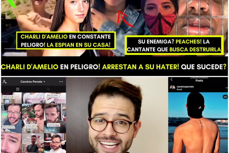 El Lado Oscuro de TikTok: El Acoso a Charli D’Amelio, el Peligro de la Fama Digital y la Perturbadora Identidad de ‘Peacheas’
