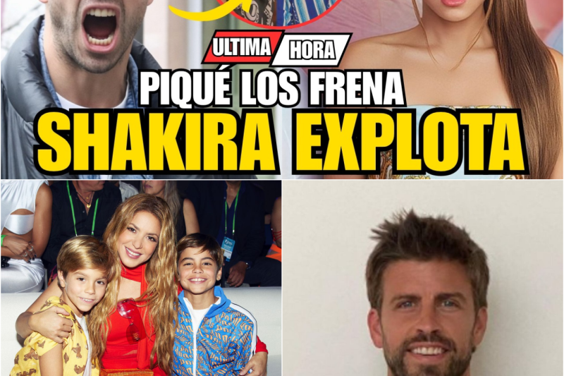 PIQUÉ AMENAZA A SHAKIRA POR MILÁN Y SASHA Y TODO EXPLOTA ANTES DE MADRID