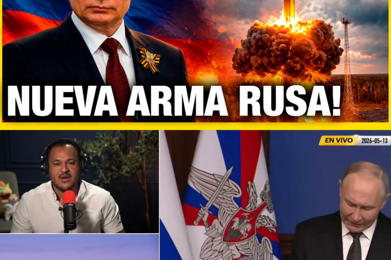 NUEVA ARMA SECRETA DE RUSIA! EL BRUTAL ANUNCIO DE PUTIN!