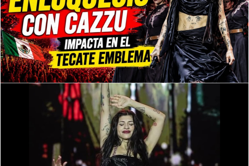 El renacimiento de Cazzu en el Tecate Emblema la noche en que México se rindió ante el poder y la elegancia de la jefa del trap
