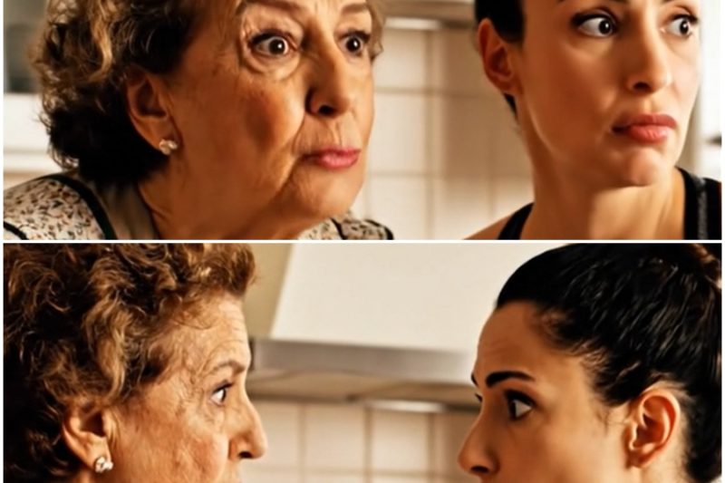 La persiana de la cocina subió con ese estruendo metálico tan característico de los barrios de toda la vida.
