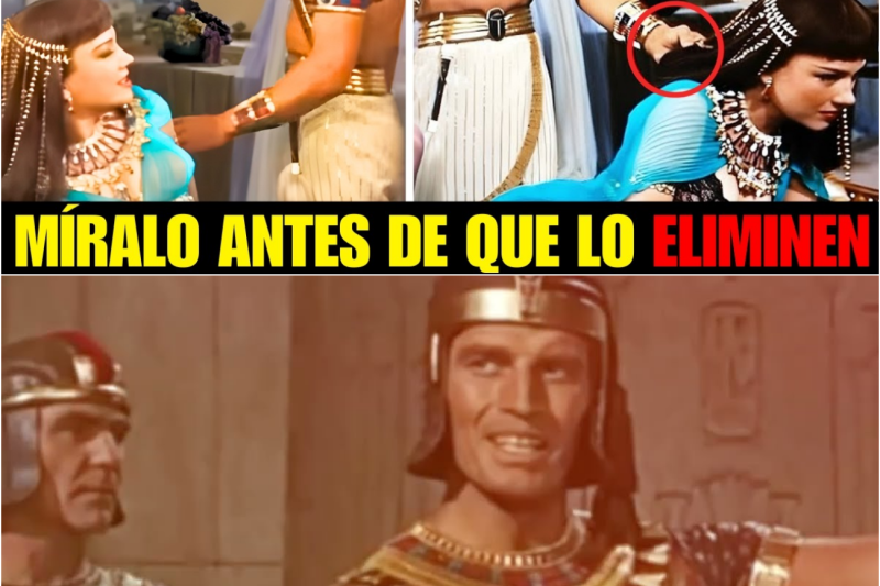 Los Diez Mandamientos (1956): ¡Las Escenas ELIMINADAS Que Nadie Debía Ver!