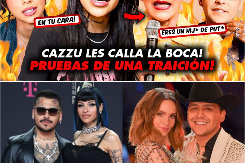 El Triunfo de la Autenticidad: Cazzu Silencia a Pati Chapoy y Arrasa en México Mientras Ángela Aguilar Enfrenta la Peor Crisis de su Carrera