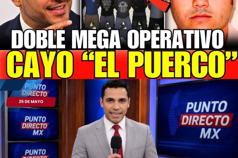 ¡CAYÓ EL “PUERCO” Y 13 SICARIOS DE LOS CHAPITOS! El implacable operativo de Harfuch que ejecutó una venganza de 10 meses por la maestra Irma.
