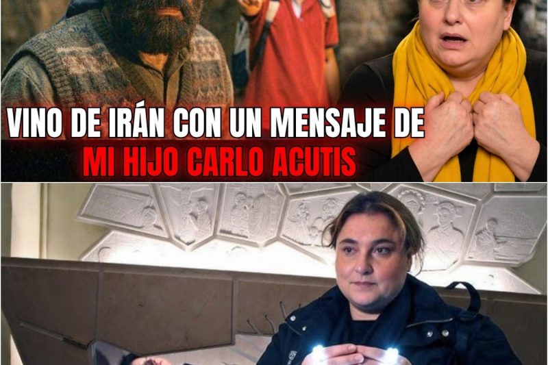 Este hombre llegó de Irán con un mensaje que mi hijo Carlo Acutis le había revelado