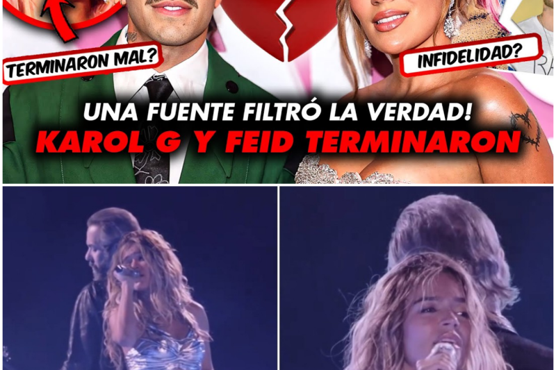 El Final de una Era: La Verdad Detrás de la Inesperada Ruptura entre Karol G y Feid Confirmada por TMZ