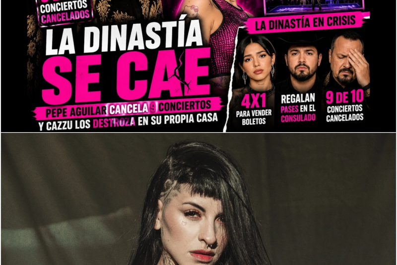 El Ocaso de la Dinastía Aguilar: Cancelaciones Masivas y el Triunfo Imparable de Cazzu en Estados Unidos