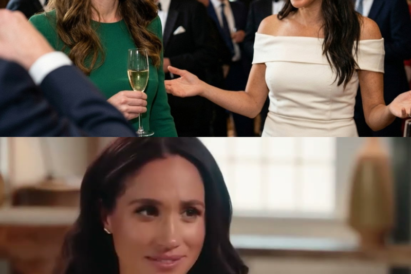 La cara de Kate Middleton cuando Meghan entró: 10 momentos que lo dijeron todo