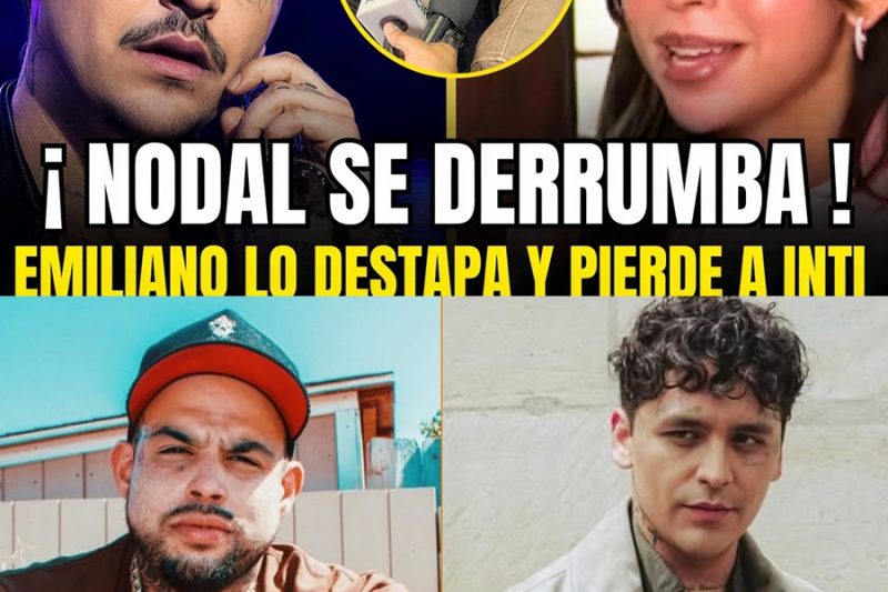 ¡ESCÁNDALO TOTAL! Nodal toca fondo: Emiliano Aguilar confirma que insultó a sus hijas menores en plena borrachera, mientras salen a la luz videos de infidelidades ocultas a Cazzu.