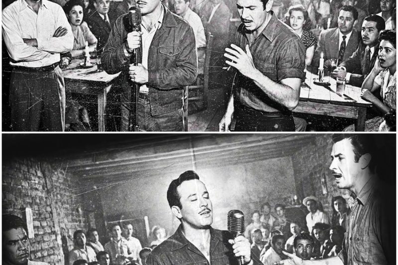 Le dijo a Antonio Aguilar “Si sabes cantar Amorcito Corazón, sube” — Pero Pedro Infante lo oyó todo s