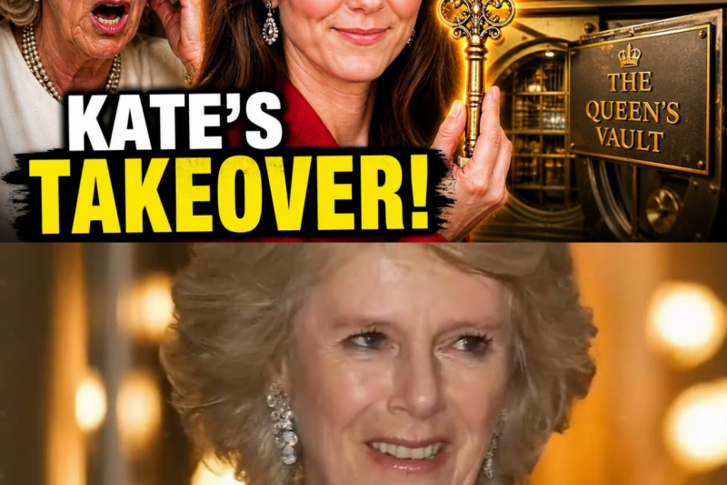 Según los informes, Camilla quedó atónita después de que Kate accediera a la bóveda de la reina.