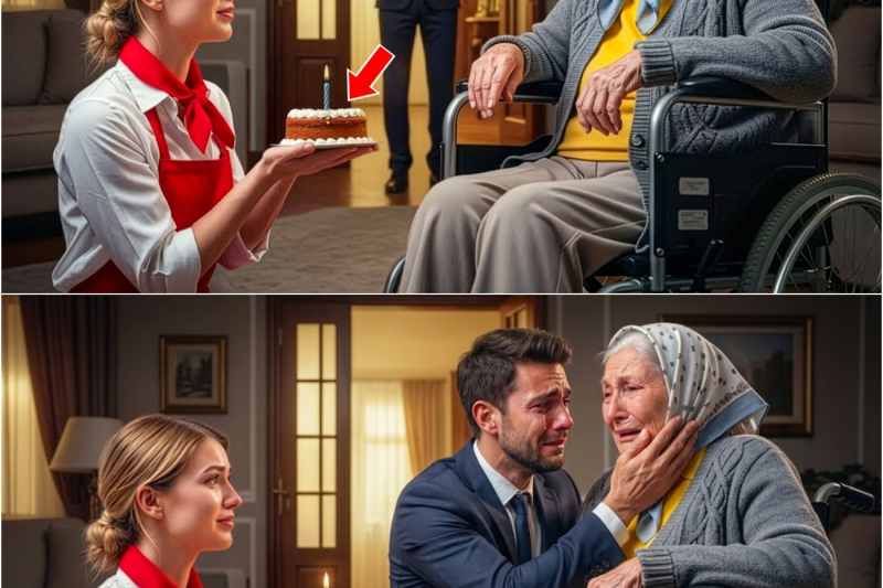 La Mesera Hizo Esto Por La Madre Del Millonario Con Cáncer Y 1 Mes… Hizo Llorar Al Millonario Frío
