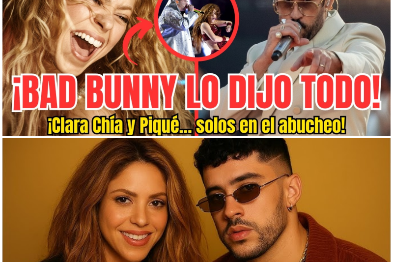 ¡BOMBAZO MUNDIAL! Bad Bunny Detiene su Concierto para Defender a Shakira y Provoca la Humillación Pública Más Grande de Gerard Piqué