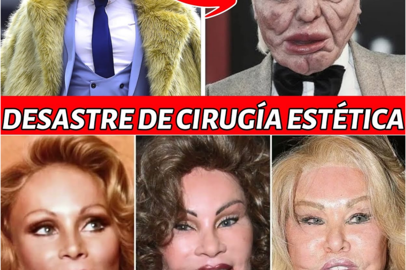 El Precio de la Perfección: Los 15 Impactantes Desastres Quirúrgicos y Transformaciones que Destruyeron Rostros y Desafiaron la Identidad en Hollywood