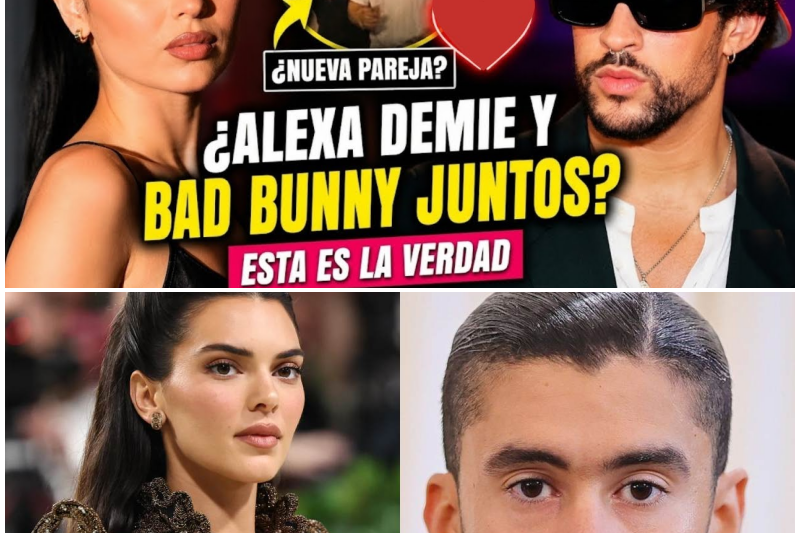 ¿Un romance inesperado? La verdad detrás de las explosivas imágenes de Bad Bunny y Alexa Demie que paralizaron el internet