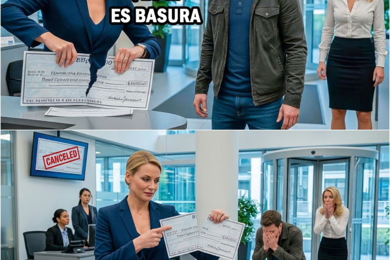 El gerente rompió el cheque de $10M — hasta que su jefe intervino