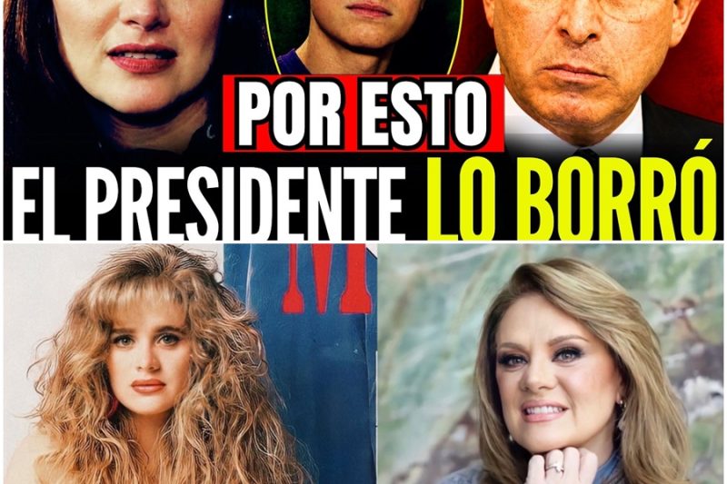 ERIKA BUENFIL: Su Hijo Tenía un Abuelo PRESIDENTE. Nunca Lo Miró a la Cara a
