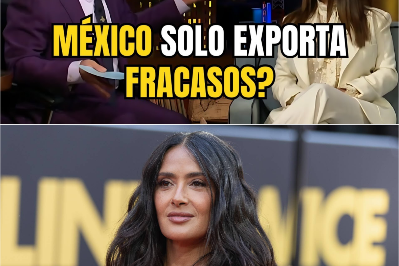 James ‘¿México solo exporta FRACASOS’ La BRUTAL respuesta de Salma te IMPACTARÁ