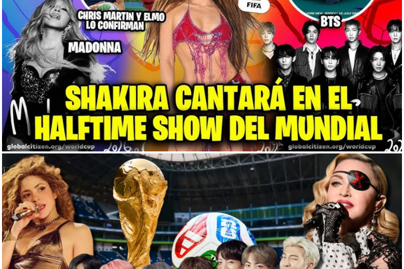 ¡Revolución Histórica en el Mundial 2026! Shakira, BTS y Madonna Protagonizarán el Primer Show de Medio Tiempo en la Final