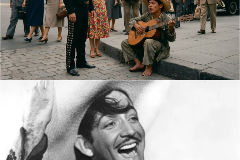 Un Niño de la Calle tocaba “México Lindo y Querido” — Cuando, de repente, Jorge Negrete apareció