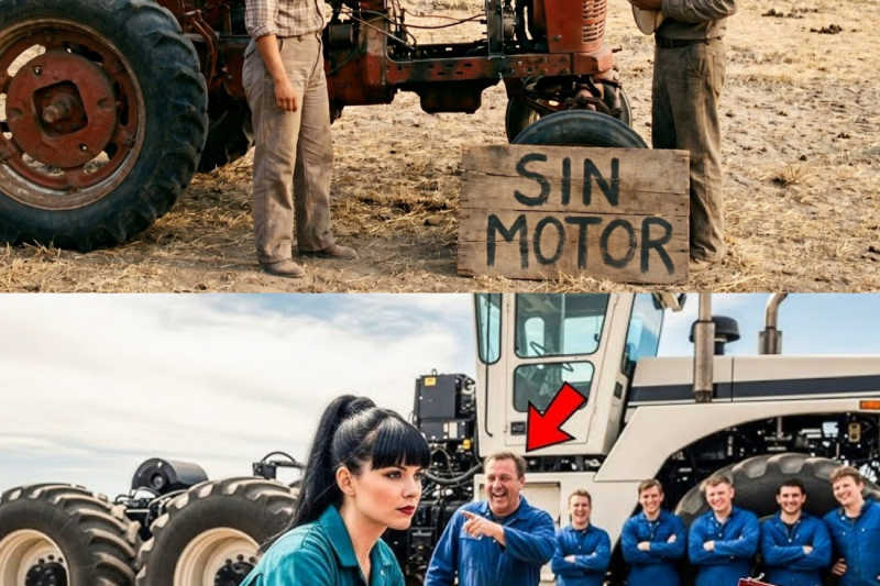 Se rieron cuando ELLA compró un tractor SIN MOTOR — Lo que puso adentro lo cambió todo…