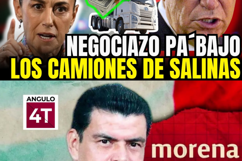 ¡OTRO NEGOCIO CAÍDO! Sheinbaum revienta contrato chueco de 2,339 millones en camiones