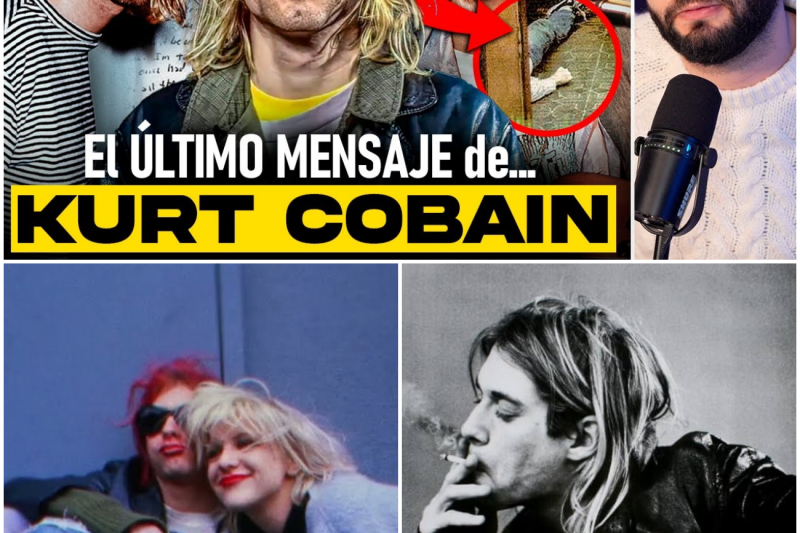 El Tormento Detrás del Ídolo: Los Oscuros Secretos y la Desgarradora Carta de Despedida de Kurt Cobain